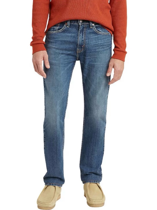 Levi's Other - Levi’s 505 Jeans Men’s 34x32 Straight Leg Medium Wash Faded Denim